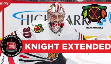 Spencer Knight SIGNS 3-Year, $5.83M Extension with Chicago Blackhawks | CHGO Blackhawks Podcast