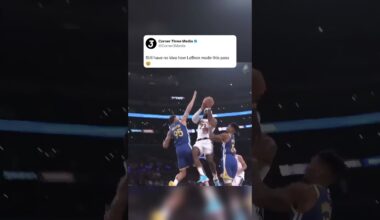 How did LeBron MAKE this pass? 🤯