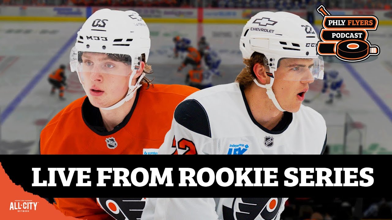 LIVE From Flyers Rookie Series! Interviews with John Snowden, Riley Armstrong, & more | PHLY Flyers