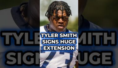 🚨BREAKING: Tyler Smith Signs Huge Extension With Dallas Cowboys #dallascowboys #nfl #shorts