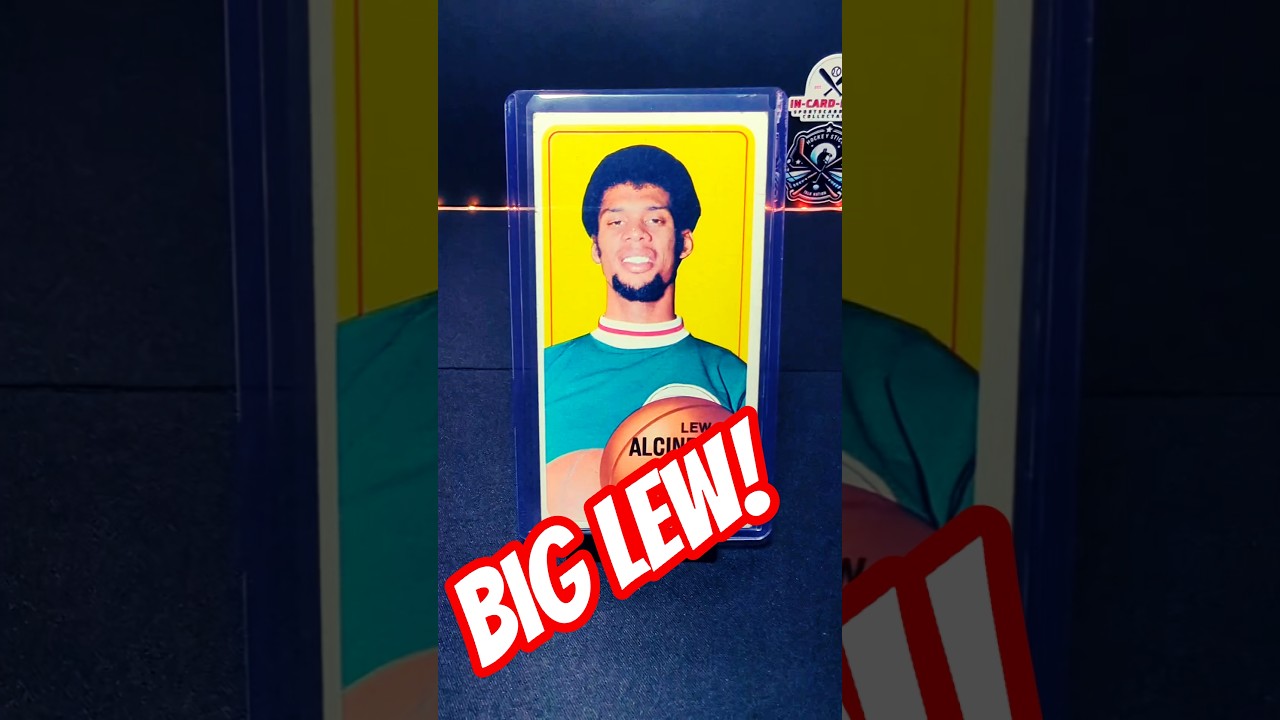 1970 Topps Lew Alcindor #75 | Kareem’s Rise to Greatness! 🏀👑