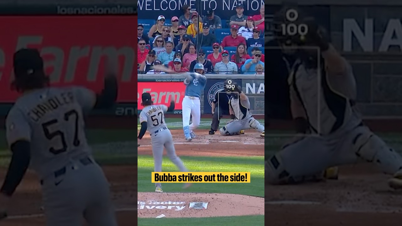 Three punchouts for Bubba!