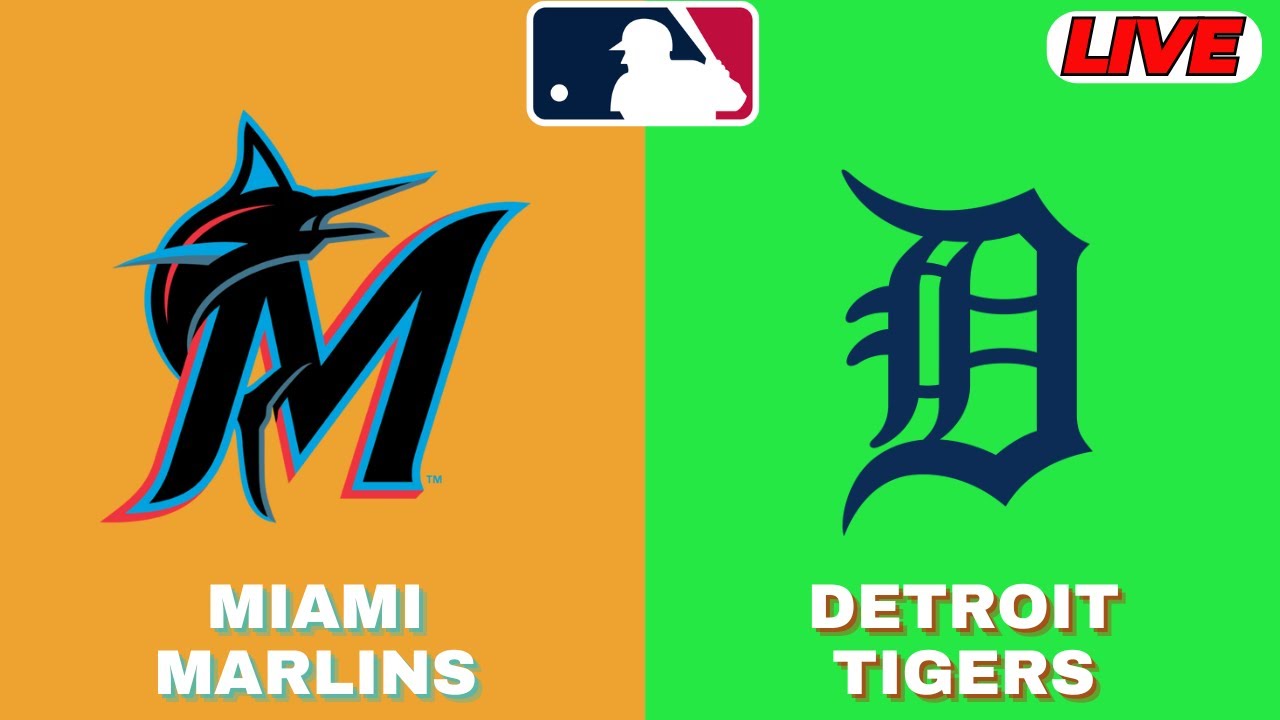 🔴LIVE : Detroit Tigers Vs Miami Marlins | MLB 2025 | MLB Live Baseball Score