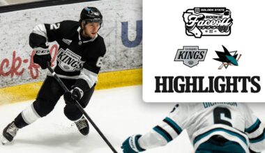 HIGHLIGHTS: LA Kings vs San Jose Sharks | Golden State Rookie Faceoff