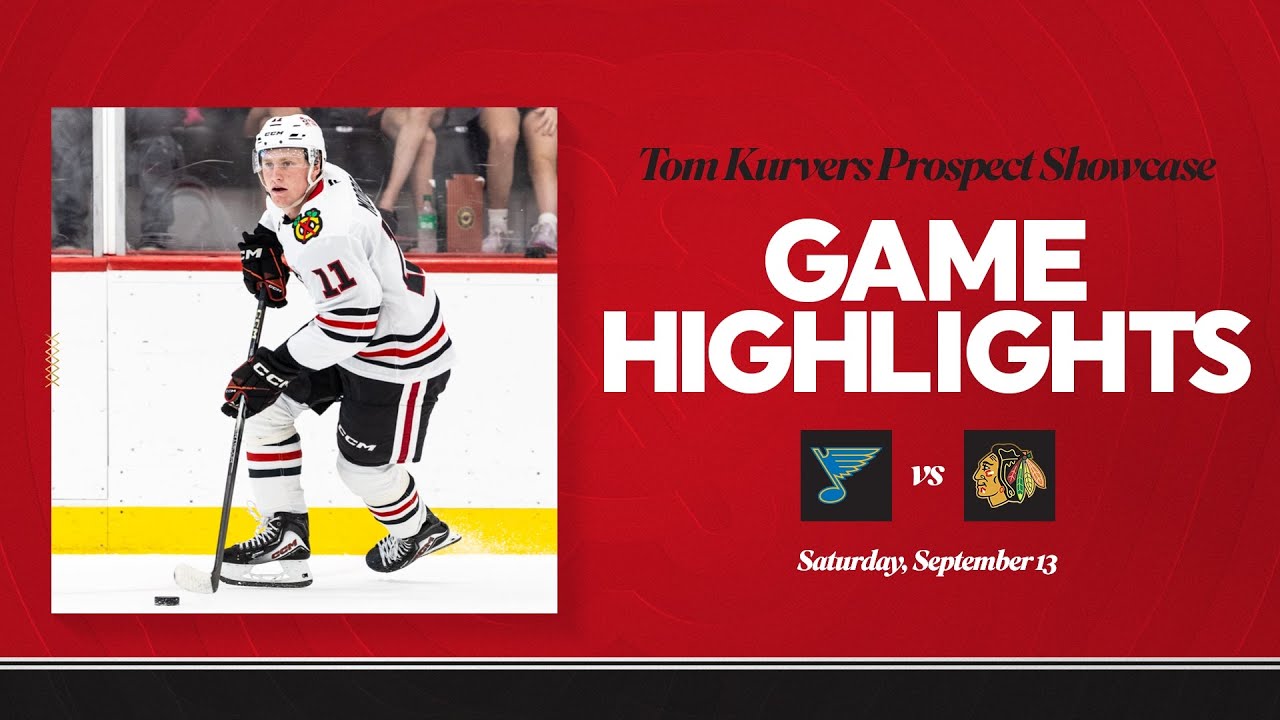 Blackhawks vs. Blues - Prospect Showcase Highlights | Chicago Blackhawks