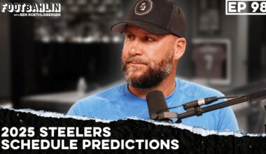 Big Ben predicts Steelers 2025 schedule! Ep. 98