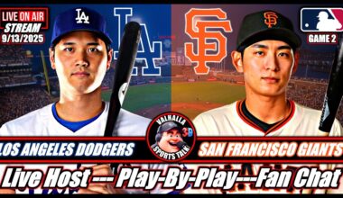 Los Angeles Dodgers vs San Francisco Giants ⚾ MLB Baseball 🟢 MLB Play By Play LIVE STREAM in 3D.