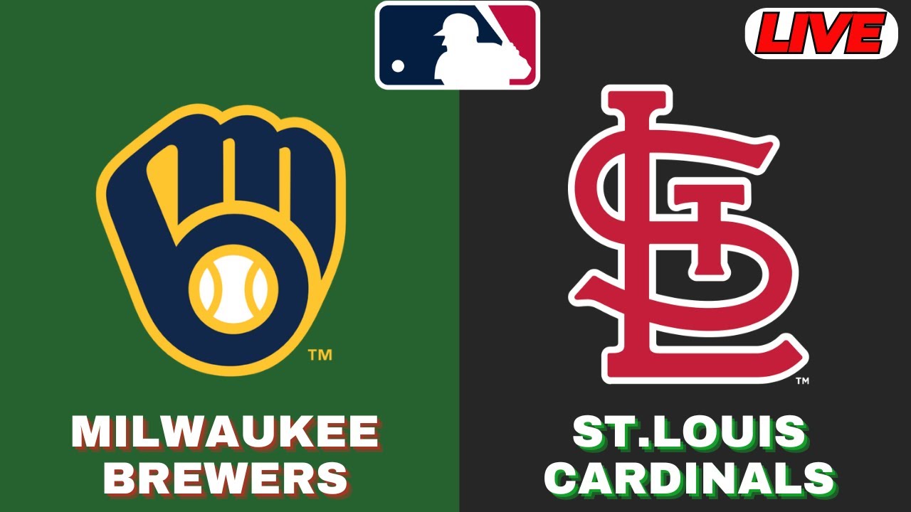 🔴LIVE : St. Louis Cardinals Vs Milwaukee Brewers | MLB 2025 | MLB Live Baseball Score