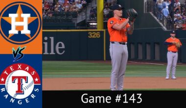 Astros VS Rangers Condensed Game 9/6/25
