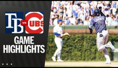 Rays vs. Cubs Game Highlights (9/13/25) | MLB Highlights