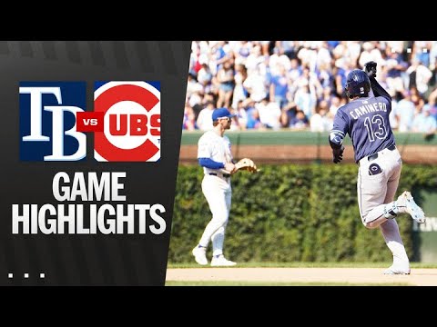 Rays vs. Cubs Game Highlights (9/13/25) | MLB Highlights