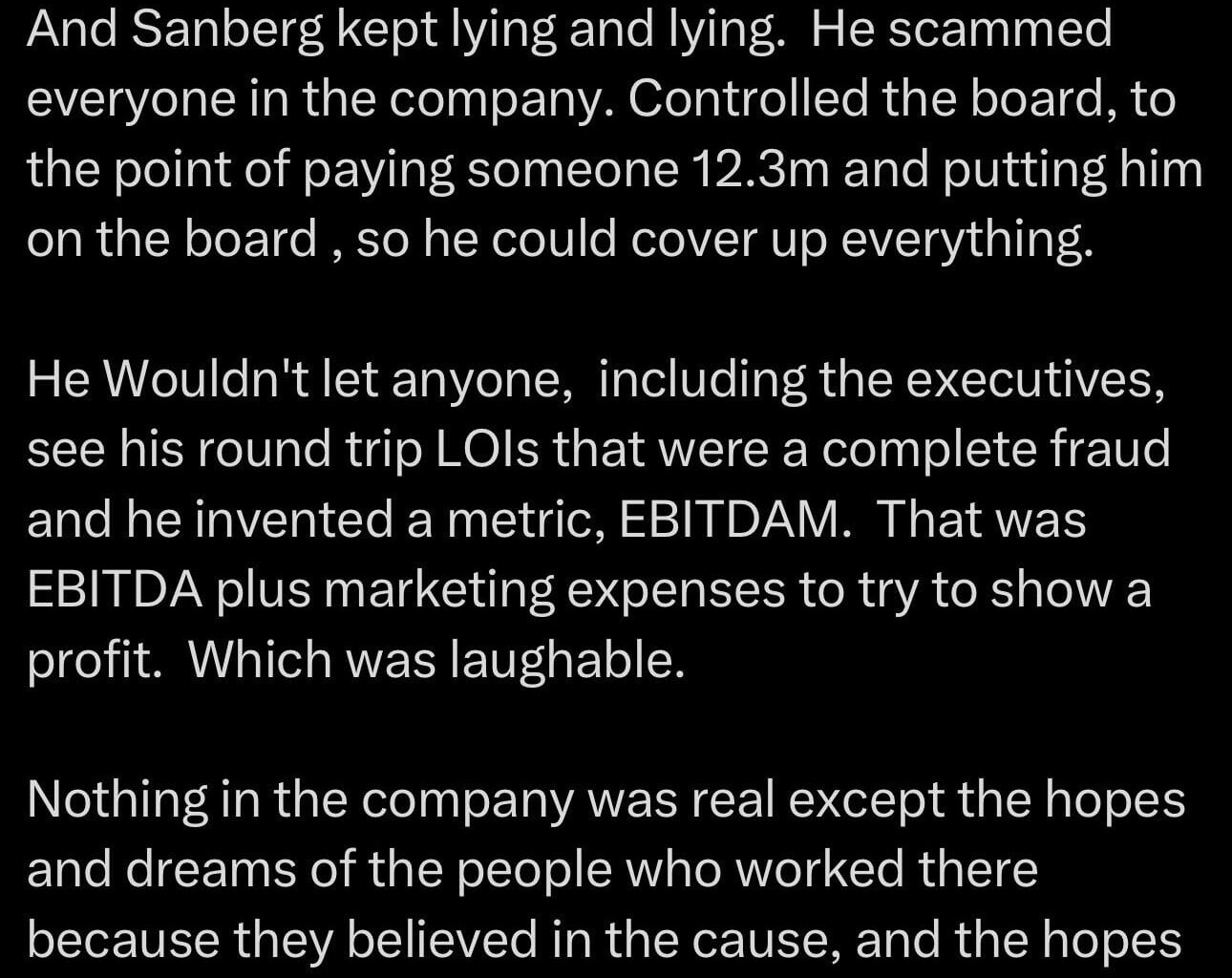 Mark Cuban in response to Pablo Torre: “The one thing you don't have is anything between Sanberg and the Clippers showing collusion.”