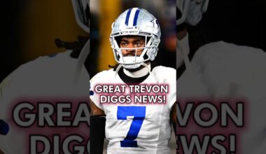 Dallas Cowboys FINALLY Get The News They Were Waiting For On Trevon Diggs… #Cowboys #Shorts
