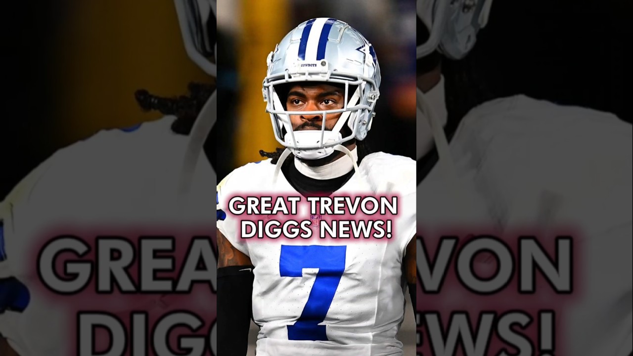 Dallas Cowboys FINALLY Get The News They Were Waiting For On Trevon Diggs… #Cowboys #Shorts