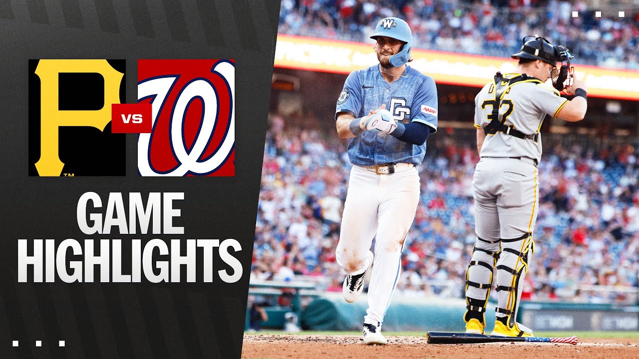 Pirates vs. Nationals Game Highlights (9/13/25) | MLB Highlights