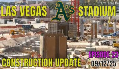 Las Vegas Athletics Stadium Construction Update 09 12 2025