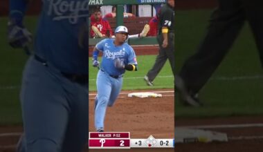 Salvador Perez Hits Two Milestones On One Swing #royals #homerun #baseballhighlights #mlb