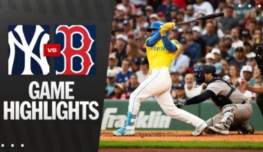 Yankees vs. Red Sox Game Highlights (9/13/25) | MLB Highlights