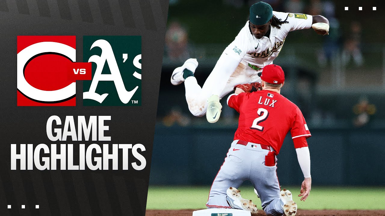 Reds vs. A's Highlights (9/13/25) | MLB Highlights