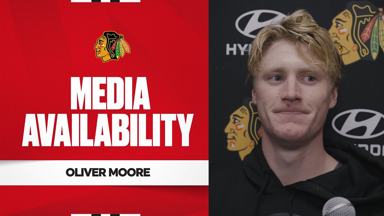 Oliver Moore on OT Winner | Chicago Blackhawks