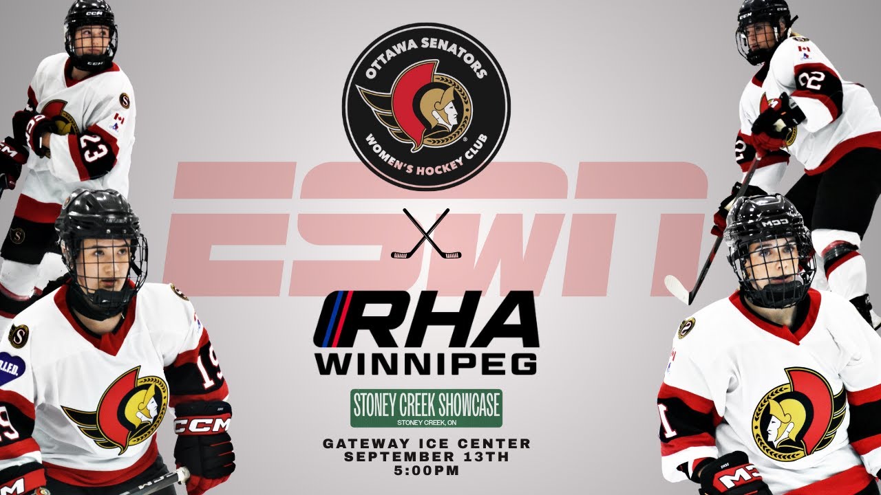 2025/09/13: 5:00 PM : Ottawa Senators WHC  vs RHA Winnipeg (Stoney Creek Showcase)