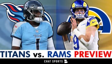Tennessee Titans vs. Los Angeles Rams Preview, Injury Report, Analysis & Prediction | NFL Week 2