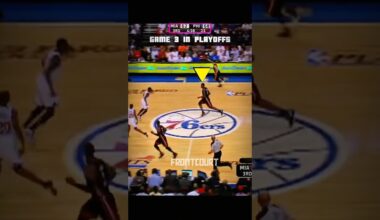 LeBron Behind the Back, On the Ground, Finds Wade…💪 Heat vs 76ers #nba #shorts