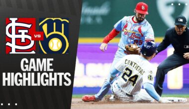 Cardinals vs. Brewers Game Highlights (9/13/25) | MLB Highlights