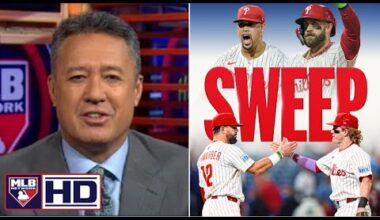 MLB Network | Ron Darling GOES CRAZY Philadelphia Phillies sweep New York Mets in 4-game series