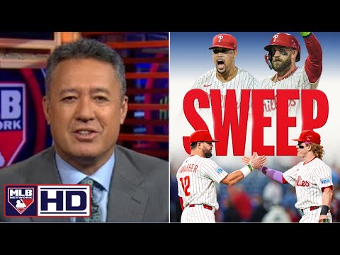 MLB Network | Ron Darling GOES CRAZY Philadelphia Phillies sweep New York Mets in 4-game series