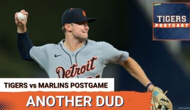 TIGERS POSTCAST: ANOTHER DUD! Detroit Tigers FALL To Miami Marlins In Extras, Bad Stretch Continues