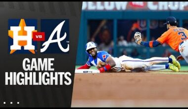 Astros vs. Braves Game Highlights (9/13/25) | MLB Highlights