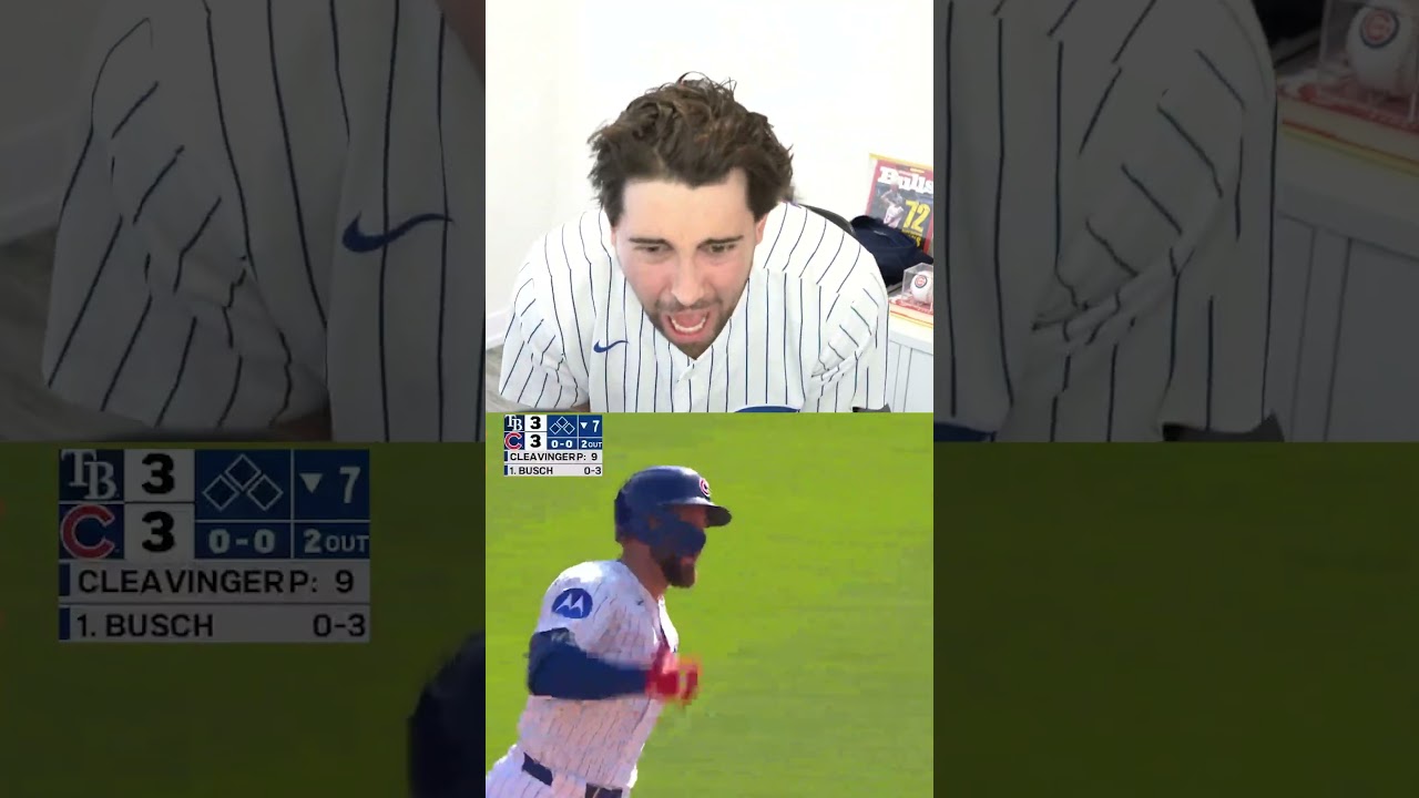 Cubs Fan Reacts to HEARTBREAK vs Rays!