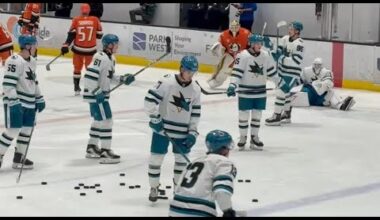 Misa, Sharks Warm Up at Golden State Rookie Faceoff 2025