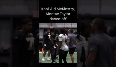 #Saints defensive backs Kool-Aid McKinstry, Alontae Taylor dance off