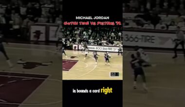 Michael Jordan Clutch Time vs Detroit Pistons 1992#shorts