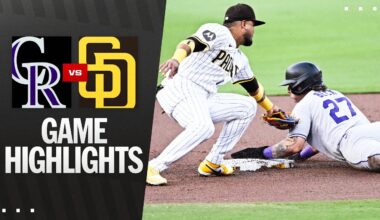 Rockies vs. Padres Game Highlights (9/13/25) | MLB Highlights