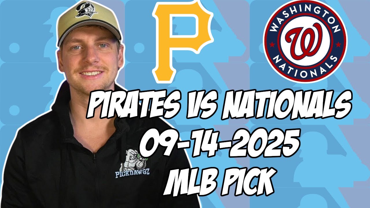 Pittsburgh Pirates vs Washington Nationals 9/14/25 MLB Pick & Prediction | MLB Betting Tips
