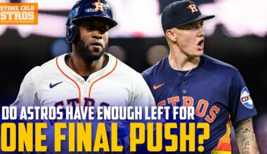 Even with COMPOUNDING setbacks, Astros destiny STILL lies in their hands!