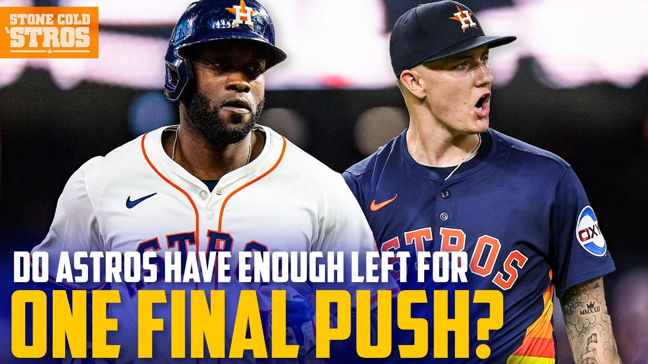 Even with COMPOUNDING setbacks, Astros destiny STILL lies in their hands!