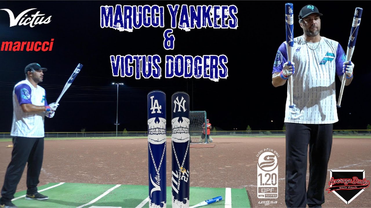 MARUCCI NEW YORK YANKEE & VICTUS LOS ANGELES DODGERS | USSSA Slowpitch Bat Review