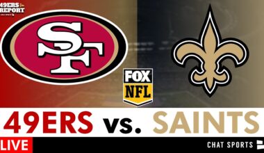 49ers vs. Saints Live Streaming Scoreboard, Free Play-By-Play, Highlights, Stats, Box Score | Week 2