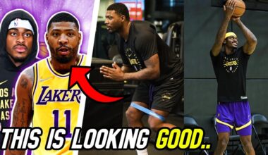 Lakers Marcus Smart & J. Vanderbilt IN THE LAB Putting in Work! | How they TRANSFORM the Lakers D!