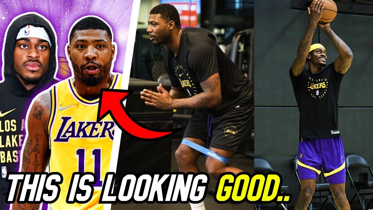 Lakers Marcus Smart & J. Vanderbilt IN THE LAB Putting in Work! | How they TRANSFORM the Lakers D!