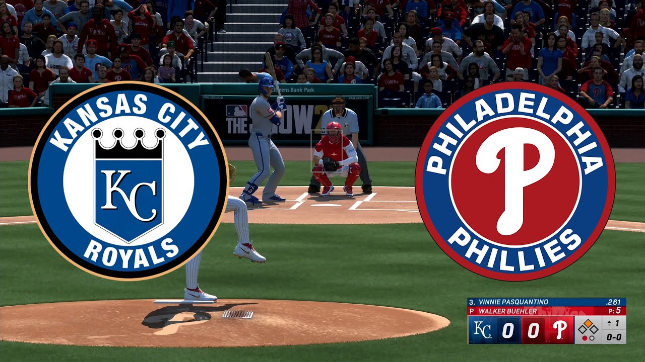 Kansas City Royals vs Philadelphia Phillies - MLB 9/14/25 Full Game Highlights (MLB The Show 25 Sim)