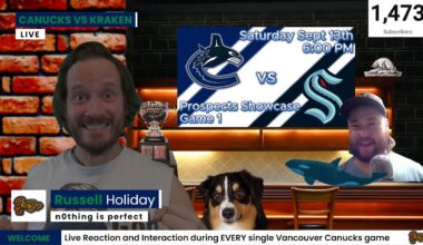 Prospects Showcase Game 1 | Canucks vs Kraken | Live Reaction and Interaction