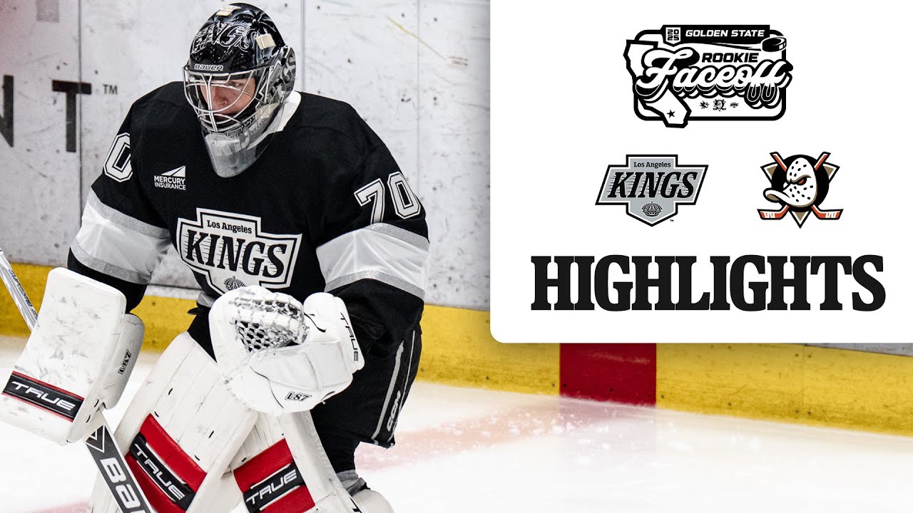 HIGHLIGHTS: LA Kings vs Anaheim Ducks | Golden State Rookie Faceoff