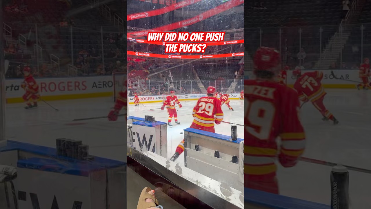 Calgary Flames Rookie Warmup