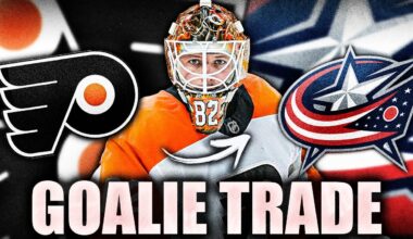 BLUE JACKETS ACQUIRE A HUGE GOALIE FROM PHILADELPHIA FLYERS: IVAN FEDOTOV TRADE TO COLUMBUS