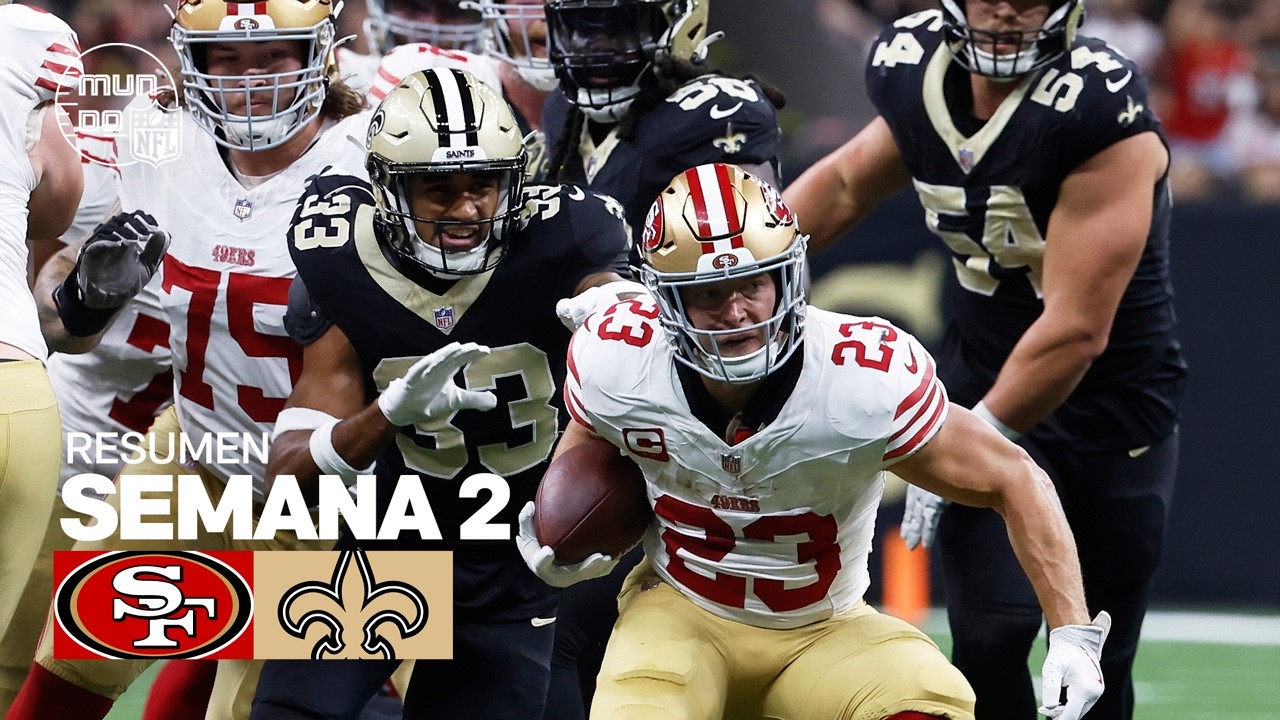 San Francisco 49ers vs. New Orleans Saints | Resumen NFL en español - Semana 2 | NFL Highlights 2025